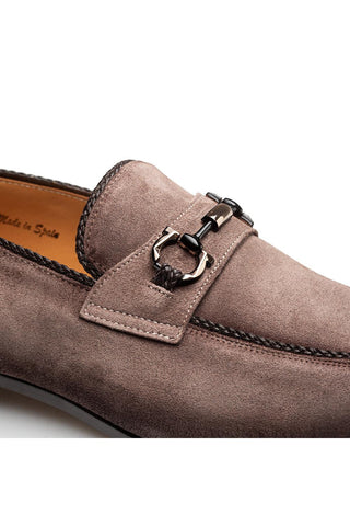Antelope Suede Loafer-Dellamoda