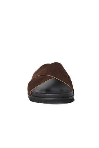 Aquatalia Bellini Suede Sandals-Dellamoda