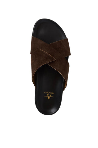 Aquatalia Bellini Suede Sandals-Dellamoda