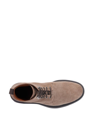 Aquatalia Bernardo Men’s Shoes Suede Lace Up Boot (AQ1007)-AmbrogioShoes