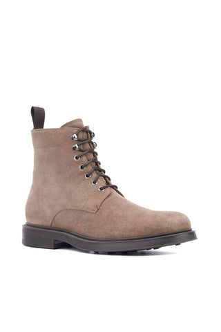 Aquatalia Bernardo Suede Lace Up Boot (AQ1007)-Dellamoda