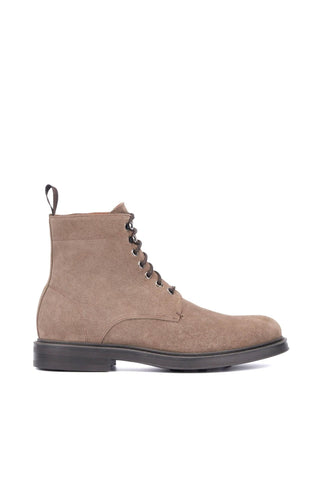 Aquatalia Bernardo Suede Lace Up Boot (AQ1007)-Dellamoda