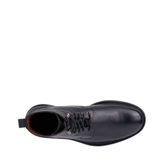 Aquatalia Bernardo Men’s Shoes Tumbled Calf-Skin Leather Lace Up Boot (AQ1006)-AmbrogioShoes