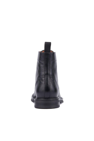 Aquatalia Bernardo Men’s Shoes Tumbled Calf-Skin Leather Lace Up Boot (AQ1006)-AmbrogioShoes