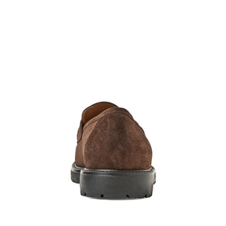 Aquatalia Blake Men’s Shoes Suede Penny Loafer (AQ1012)-AmbrogioShoes