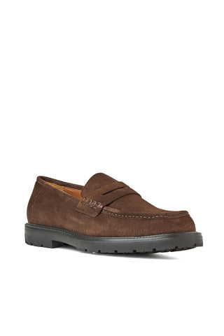 Aquatalia Blake Suede Penny Loafer (AQ1012)-Dellamoda