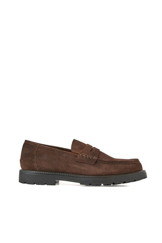Aquatalia Blake Suede Penny Loafer (AQ1012)-Dellamoda