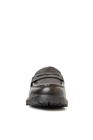 Aquatalia Blake Men’s Shoes Tumbled Calf-Skin Leather Penny Loafer (AQ1013)-AmbrogioShoes