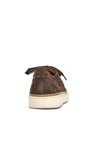 Aquatalia Bora Suede Lace-Up Loafer