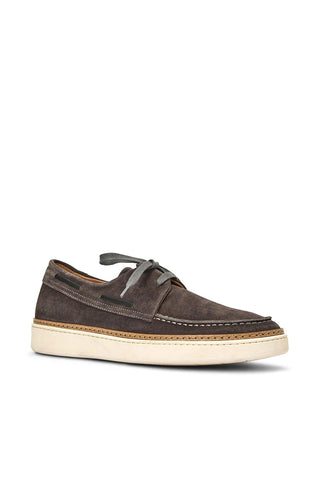 Aquatalia Bora Suede Lace-Up Loafer