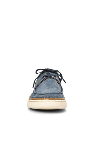 Aquatalia Bora Suede Lace-Up Loafer