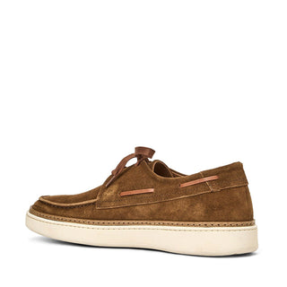 Aquatalia Bora Suede Lace-Up Loafer-AmbrogioShoes