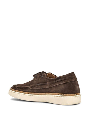 Aquatalia Bora Suede Lace-Up Loafer-Dellamoda