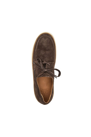 Aquatalia Bora Suede Lace-Up Loafer-Dellamoda