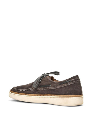 Aquatalia Bora Suede Lace-Up Loafer-Dellamoda