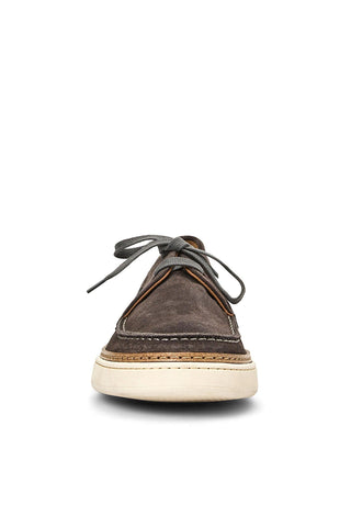 Aquatalia Bora Suede Lace-Up Loafer-Dellamoda