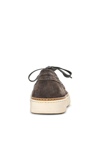 Aquatalia Bora Suede Lace-Up Loafer-Dellamoda