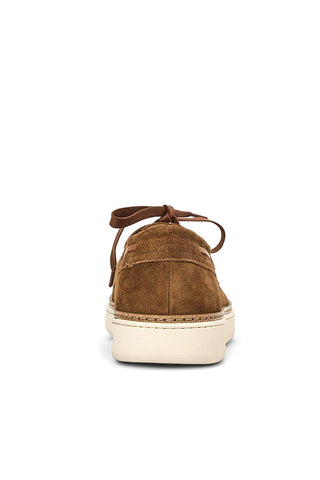 Aquatalia Bora Suede Lace-Up Loafer-Dellamoda