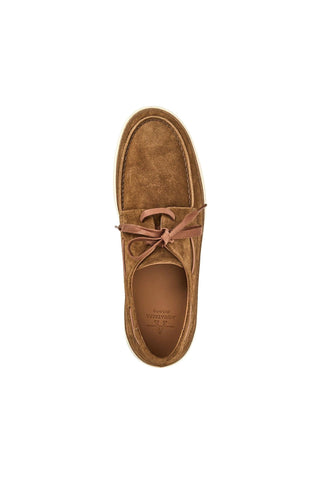 Aquatalia Bora Suede Lace-Up Loafer-Dellamoda