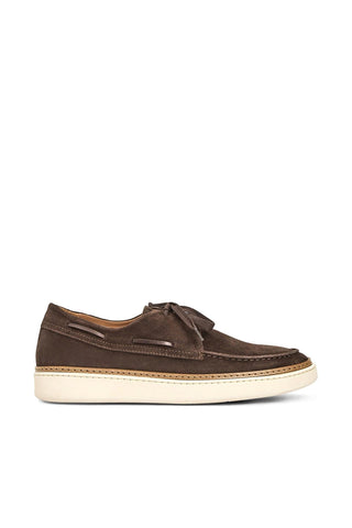 Aquatalia Bora Suede Lace-Up Loafer-Dellamoda