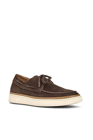 Aquatalia Bora Suede Lace-Up Loafer-Dellamoda