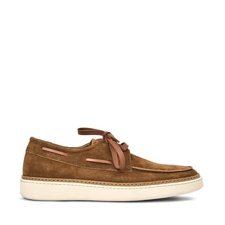 Aquatalia Bora Suede Lace-Up Loafer-AmbrogioShoes