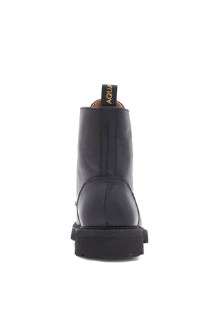Aquatalia Danny Men’s Shoes Tumbled Calf-Skin Leather Split-Toe Lace Up Boot (AQ1005)-AmbrogioShoes
