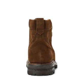 Aquatalia Denali Men’s Shoes Suede Leather Lace Up Boot (AQ1001)-AmbrogioShoes