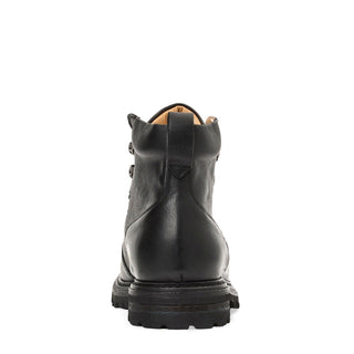 Aquatalia Denali Men’s Shoes Tumbled Calf-Skin Leather Lace Up Boot (AQ1002)-AmbrogioShoes