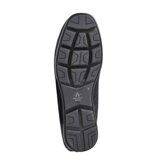 Aquatalia Enzo Men’s Shoes Suede Leather Moccasin Driver (AQ1008)-AmbrogioShoes