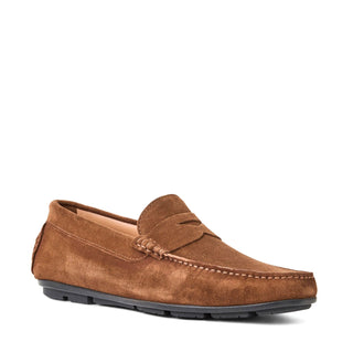Aquatalia Enzo Suede Moccasin Driver-AmbrogioShoes