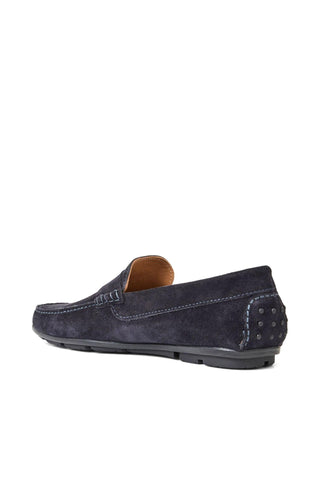 Aquatalia Enzo Suede Moccasin Driver-Dellamoda
