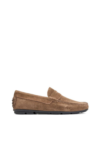 Aquatalia Enzo Suede Moccasin Driver-Dellamoda