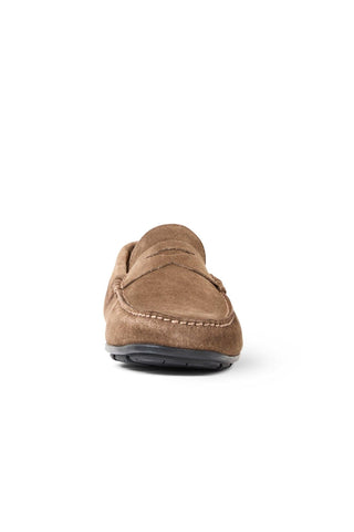 Aquatalia Enzo Suede Moccasin Driver-Dellamoda