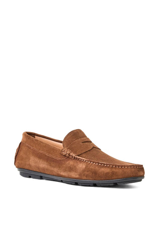 Aquatalia Enzo Suede Moccasin Driver-Dellamoda