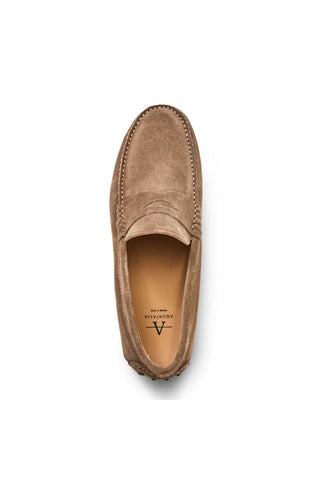 Aquatalia Enzo Suede Moccasin Driver-Dellamoda