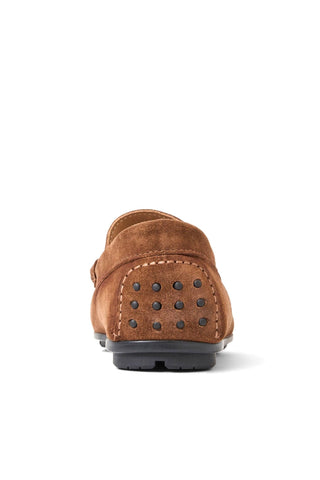 Aquatalia Enzo Suede Moccasin Driver-Dellamoda