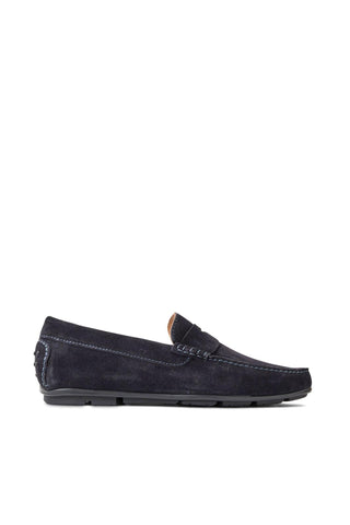 Aquatalia Enzo Suede Moccasin Driver-Dellamoda