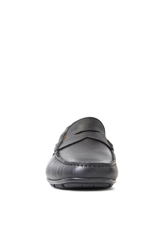 Aquatalia Enzo Tumbled Leather Moccasin Driver-AmbrogioShoes