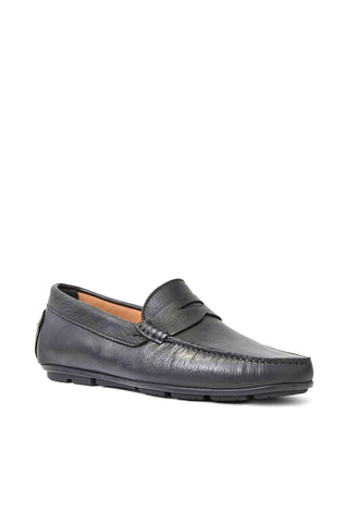 Aquatalia Enzo Tumbled Leather Moccasin Driver-Dellamoda