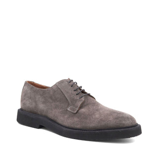 Aquatalia Grayson Men’s Shoes Suede Leather Derby (AQ1015)-AmbrogioShoes