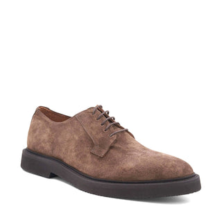 Aquatalia Grayson Men’s Shoes Suede Leather Derby (AQ1015)-AmbrogioShoes
