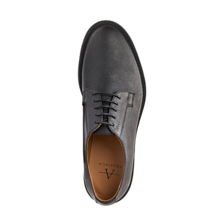 Aquatalia Grayson Men’s Shoes Tumbled Calf-Skin Leather Derby (AQ1014)-AmbrogioShoes