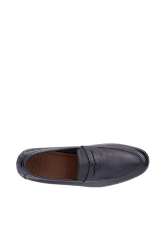 Aquatalia Jon Men’s Shoes Calf-Skin Leather Penny Loafer (AQ1010)-AmbrogioShoes