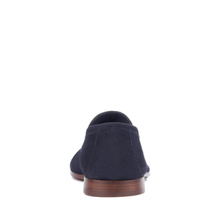 Aquatalia Jon Men’s Shoes Suede Leather Penny Loafer (AQ1011)-AmbrogioShoes