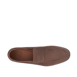 Aquatalia Jon Men’s Shoes Suede Penny Loafer (AQ1011)-AmbrogioShoes