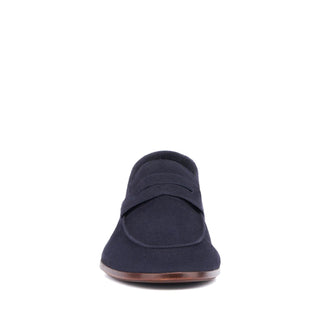 Aquatalia Jon Men’s Shoes Suede Penny Loafer (AQ1011)-AmbrogioShoes