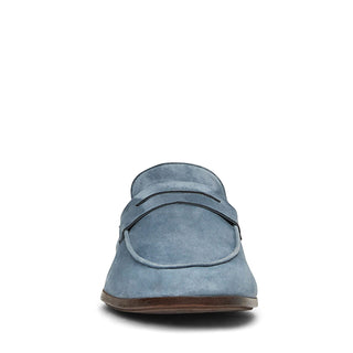 Aquatalia Jon Men’s Shoes Suede Penny Loafer (AQ1011)-AmbrogioShoes