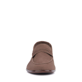 Aquatalia Jon Men’s Shoes Suede Penny Loafer (AQ1011)-AmbrogioShoes