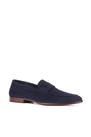 Aquatalia Jon Suede Penny Loafer-Dellamoda